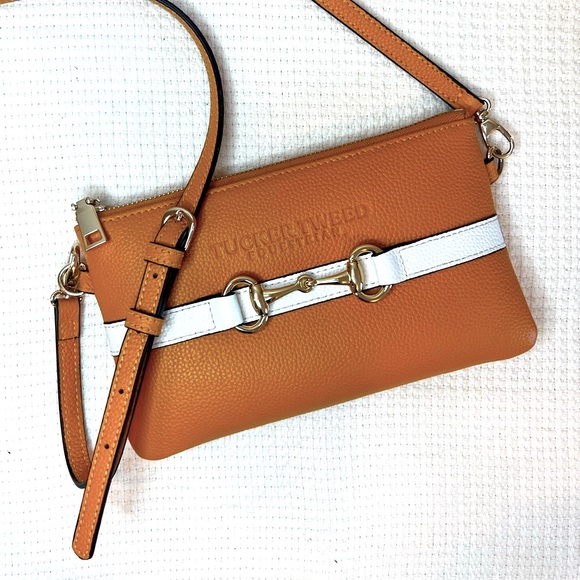 tucker tweed Handbags - TUCKER TWEED Wellington wristlet / cross body purse - equestrian style | snaffle